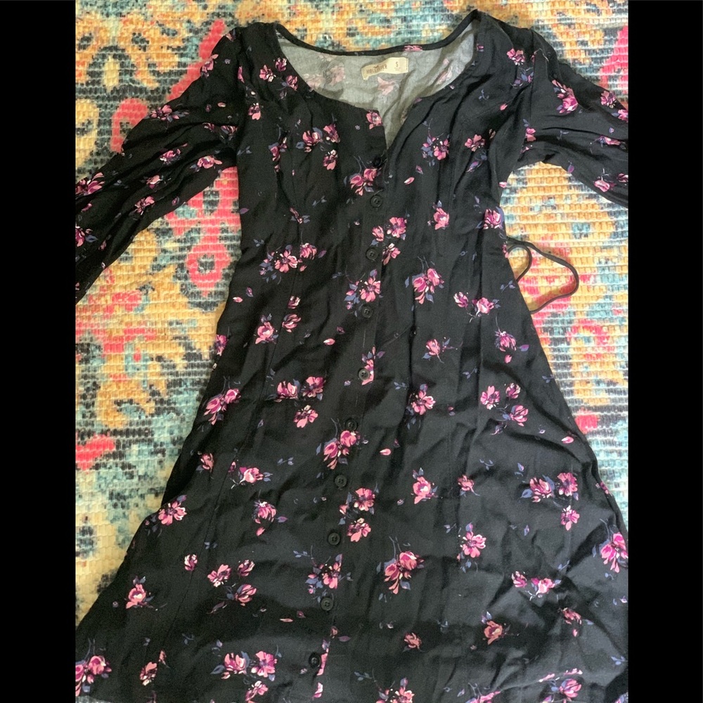 floral hollister dress